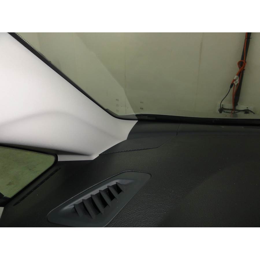 2012 Nissan Quest Dash speaker location