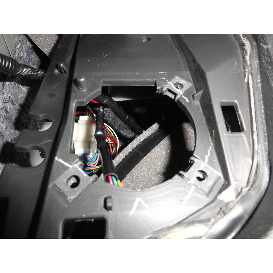 2012 Nissan Quest Dash speaker removed