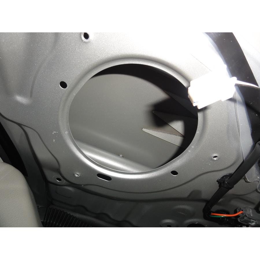 2014 Nissan Quest Rear door woofer removed