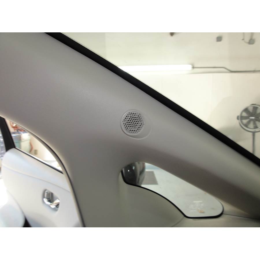 2013 Nissan Leaf Front pillar speaker location