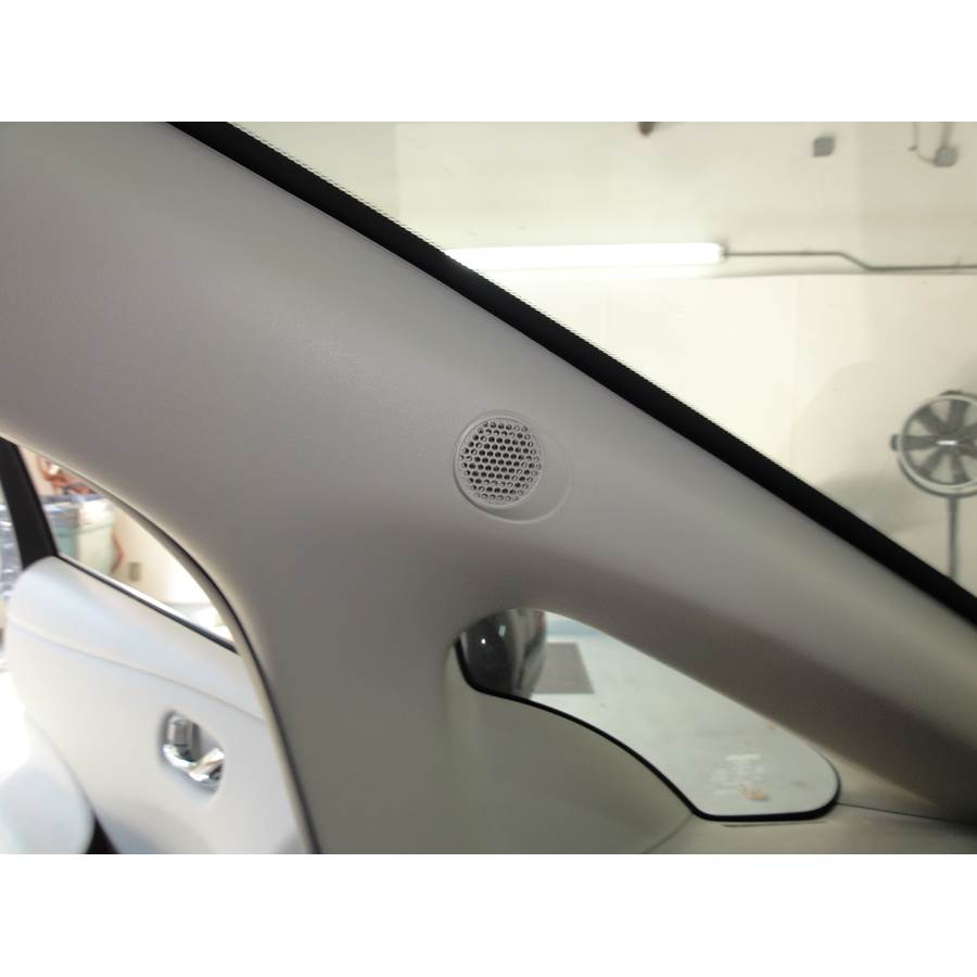 2017 Nissan Leaf Front pillar speaker location