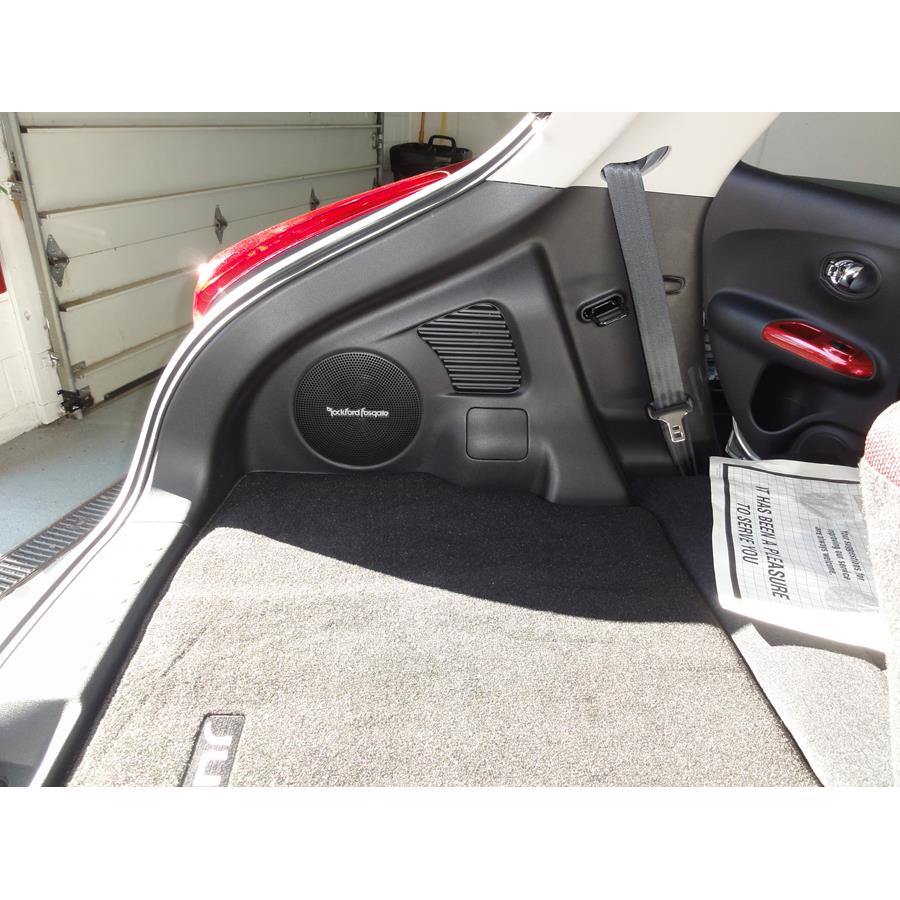 2011 Nissan Juke Far-rear side speaker location
