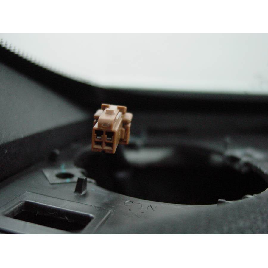2014 Nissan 370Z Dash speaker removed