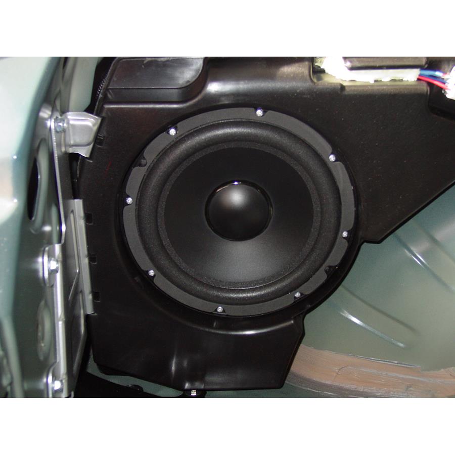 2009 Nissan Versa Far-rear side speaker