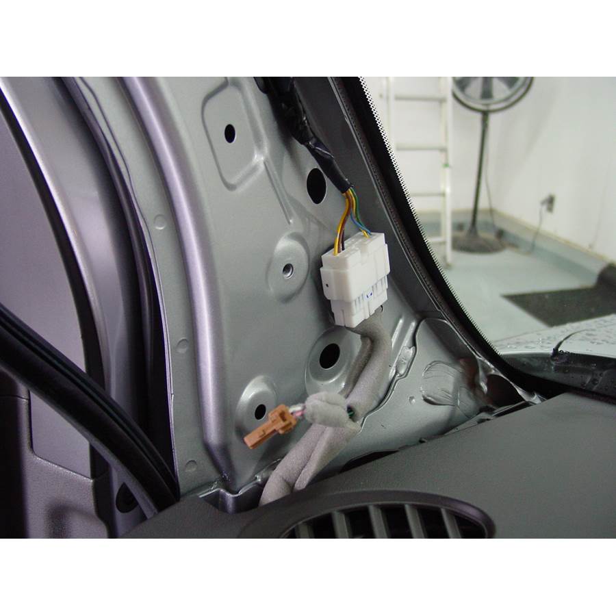 2013 Nissan Cube Dash speaker removed