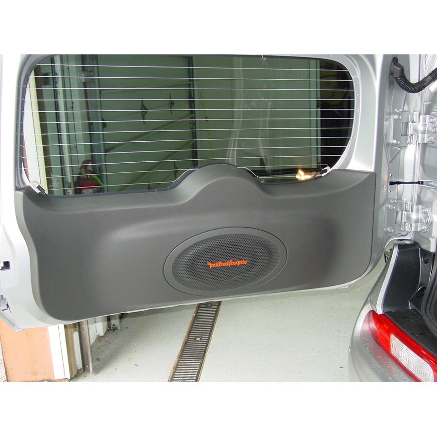 2014 Nissan Cube Tail door speaker location