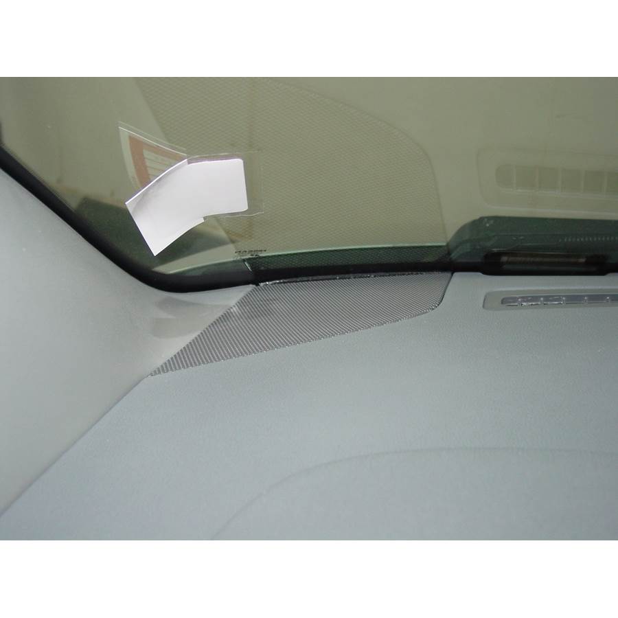 2007 Nissan Quest Dash speaker location