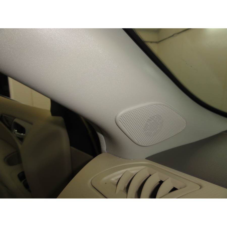 2013 Nissan Pathfinder Front pillar speaker location