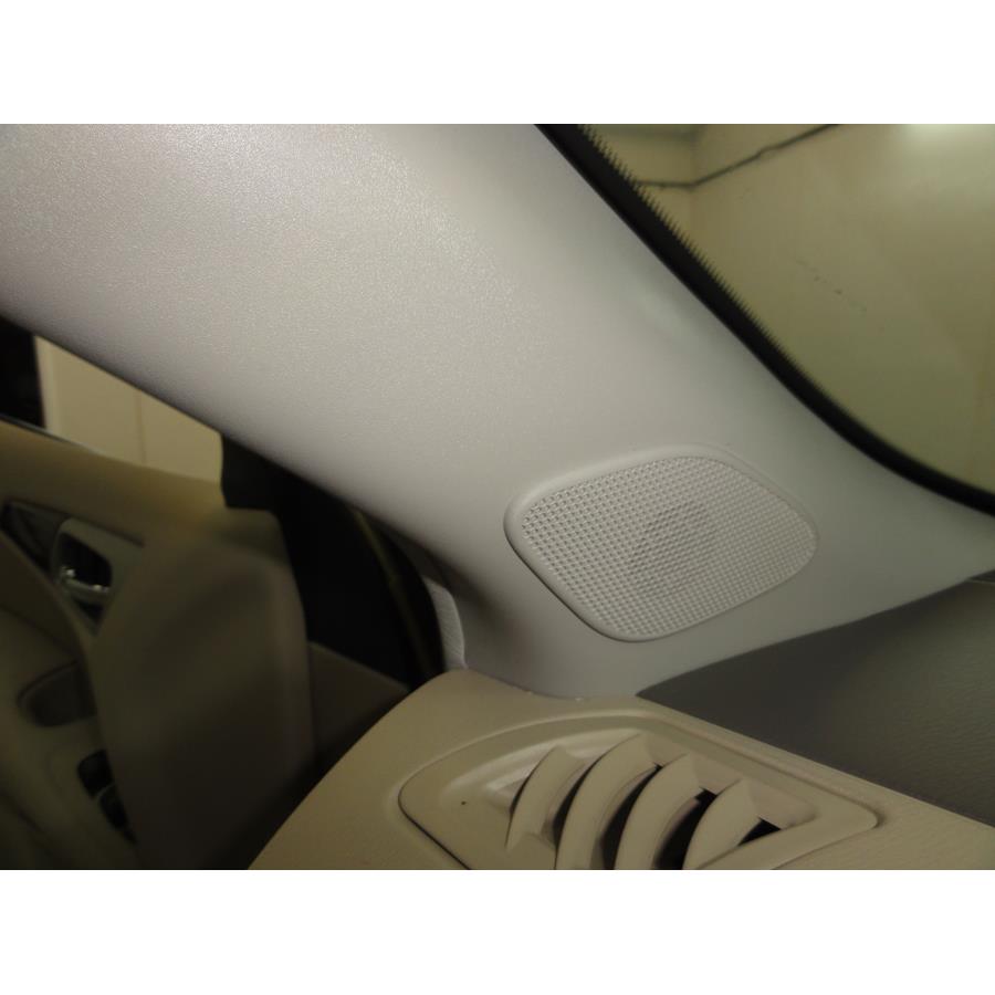 2015 Nissan Pathfinder Front pillar speaker location