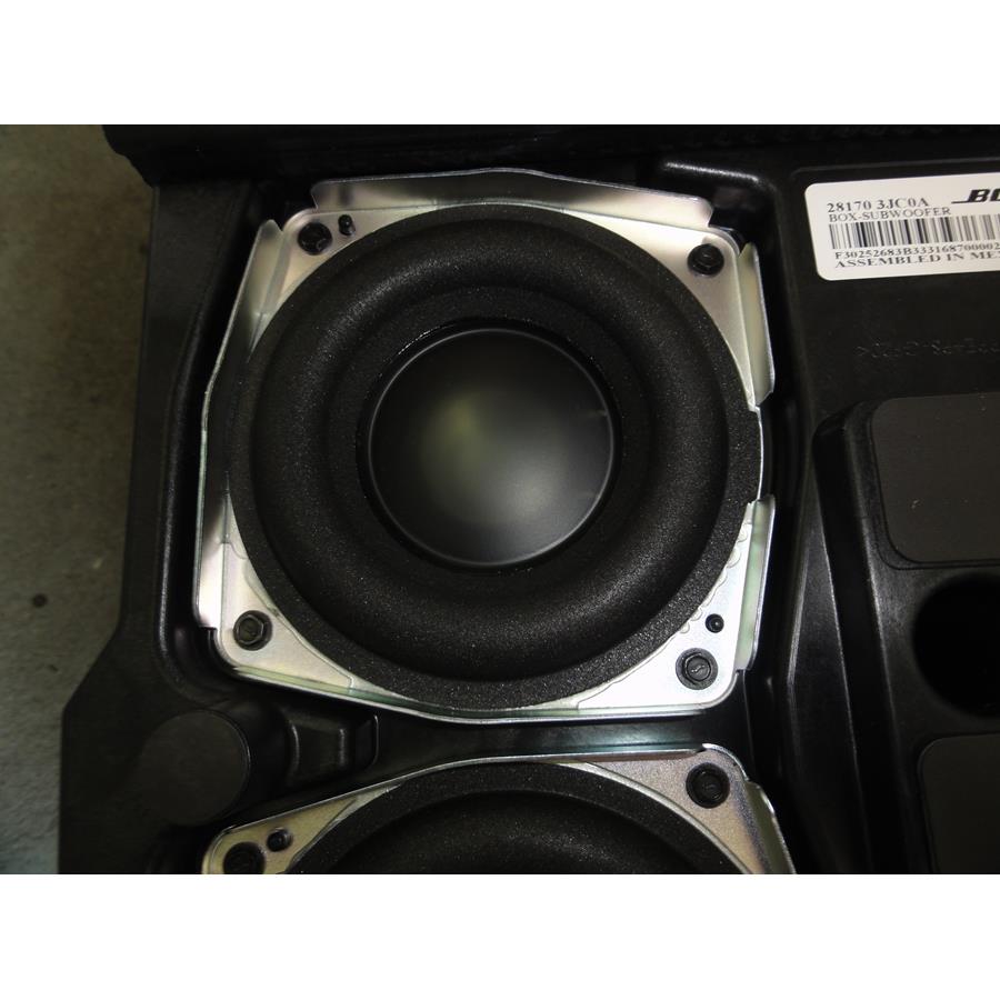 2017 Nissan Pathfinder Under cargo floor speaker