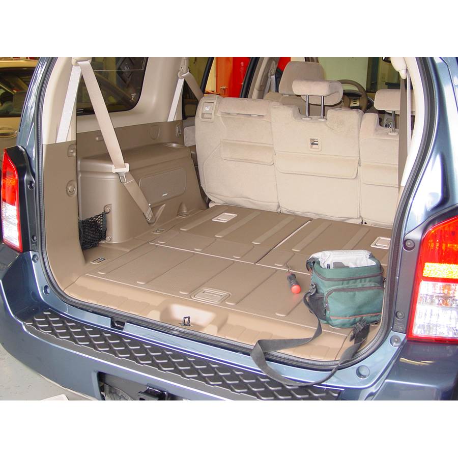 2005 Nissan Pathfinder Far-rear side speaker location