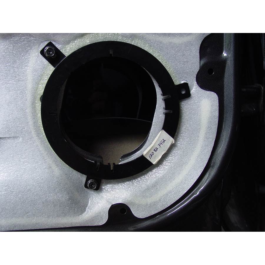 2014 Nissan Armada Rear door woofer removed