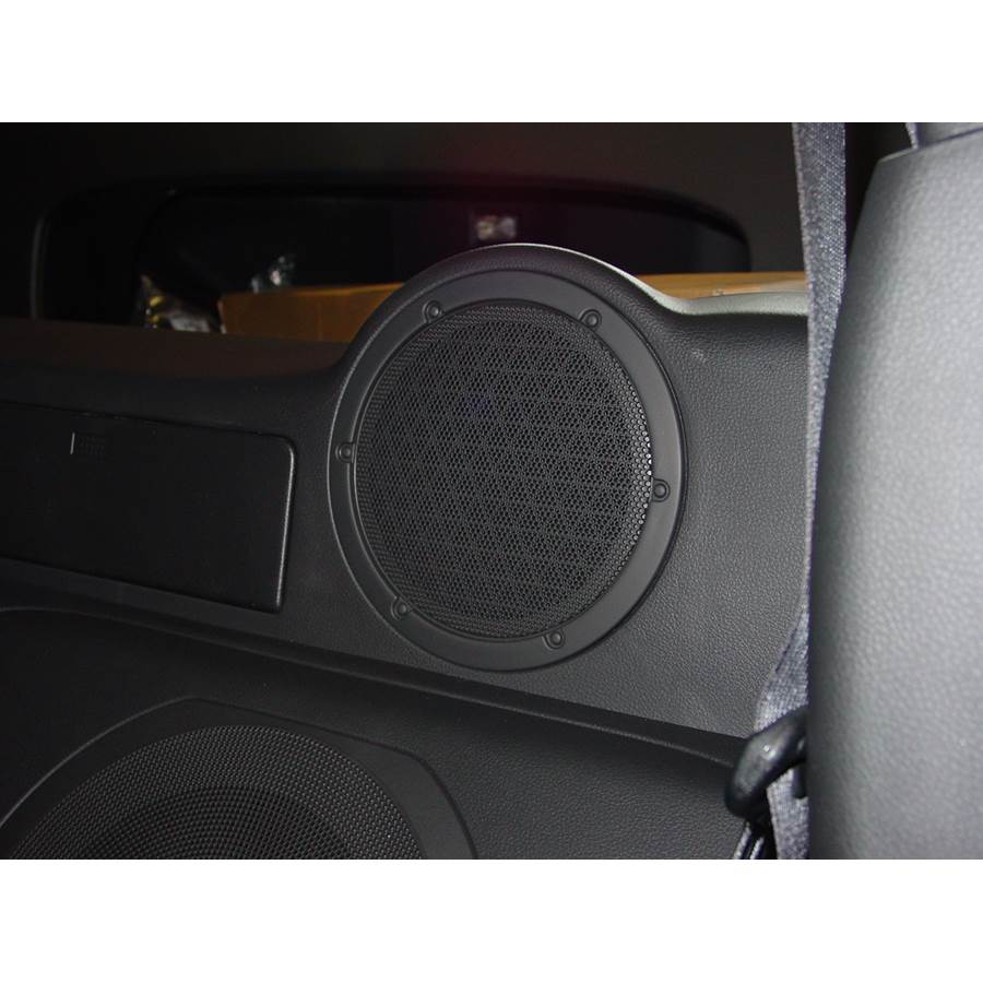 2003 Nissan 350Z Rear cab speaker location