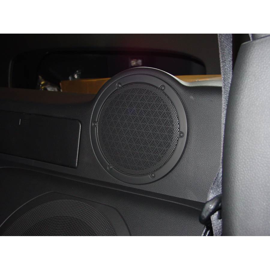 2004 Nissan 350Z Rear cab speaker location