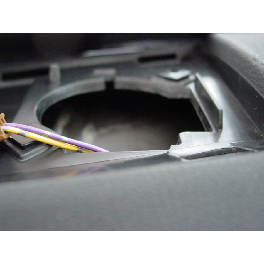 2011 Nissan Sentra Dash speaker removed