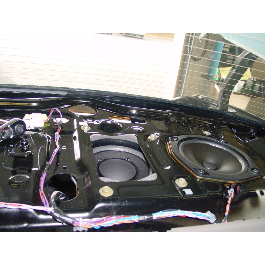 2001 Nissan Sentra Rear deck center speaker