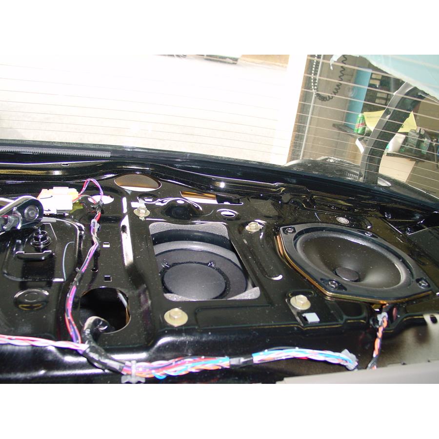 2006 Nissan Sentra Rear deck center speaker