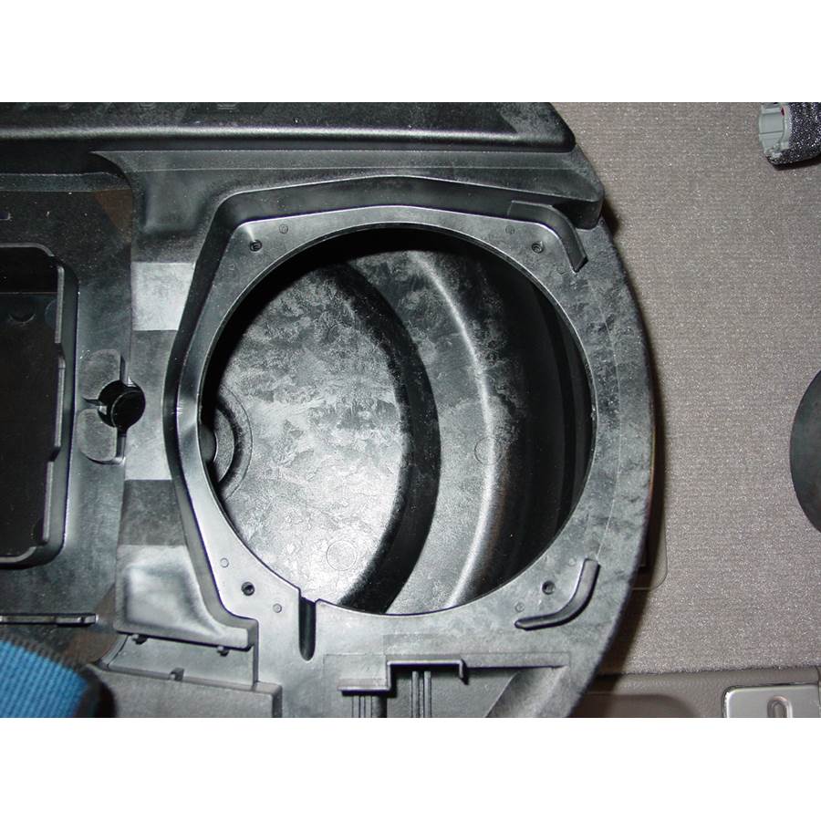 2007 Nissan Murano Under cargo floor speaker removed