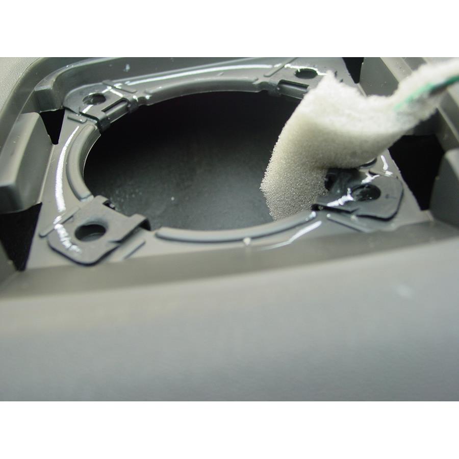 2008 Nissan Frontier Dash speaker removed