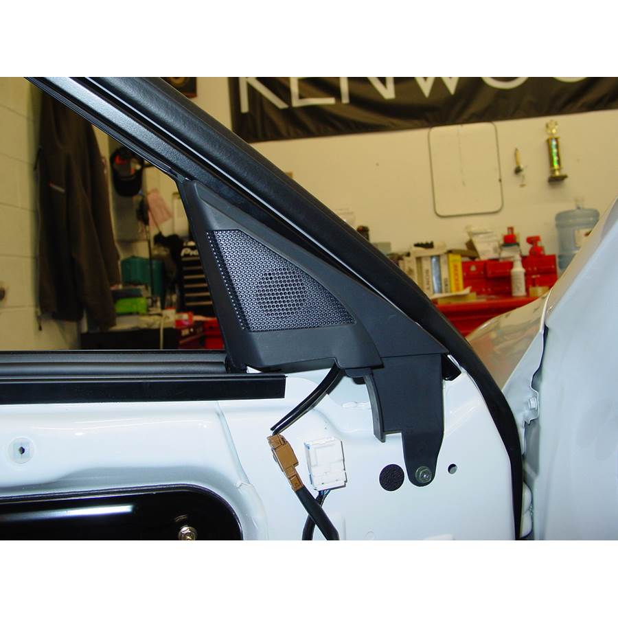 2004 Nissan Maxima Front door tweeter location