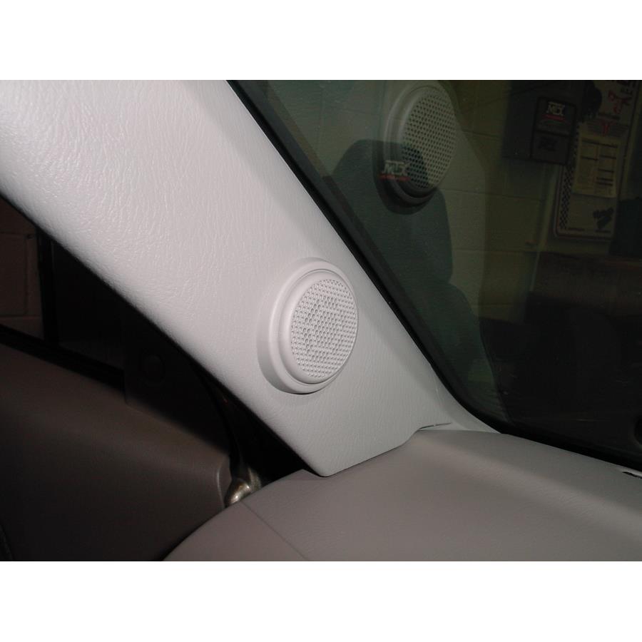2004 Nissan Frontier Dash speaker location