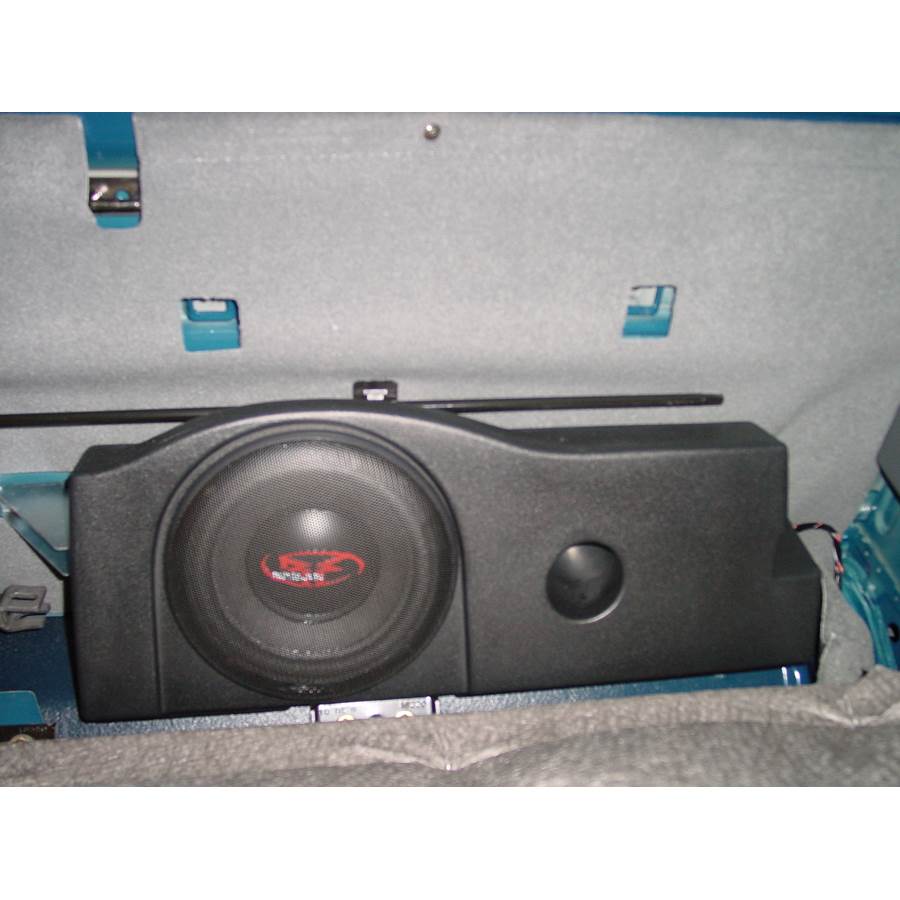 2003 Nissan Frontier Rear cab speaker location