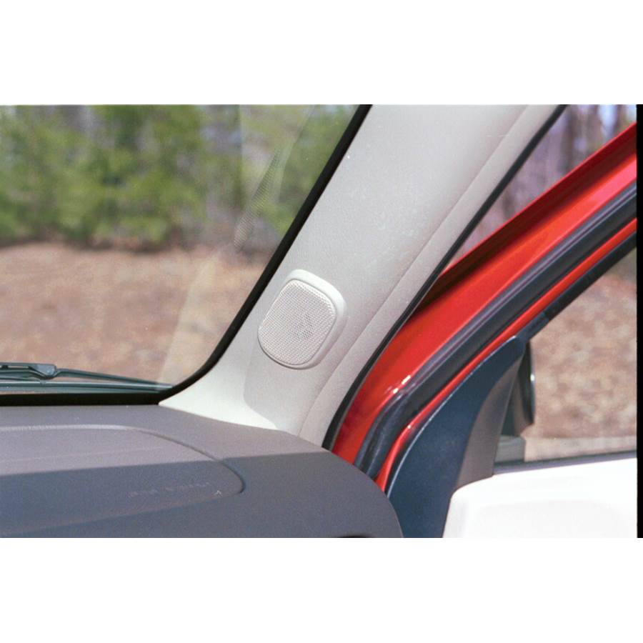 2000 Nissan Pathfinder Front door tweeter location
