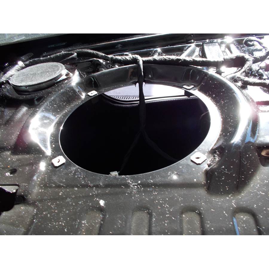 2015 Dodge Dart Rear deck center speaker removed