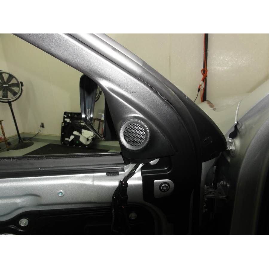 2011 Dodge Durango Front door tweeter location
