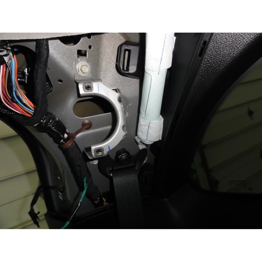 2013 Dodge Durango Rear pillar speaker removed