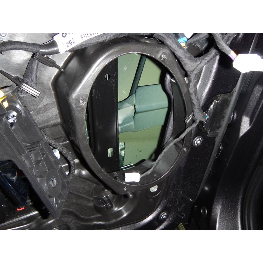 2025 Dodge Durango Front door woofer removed