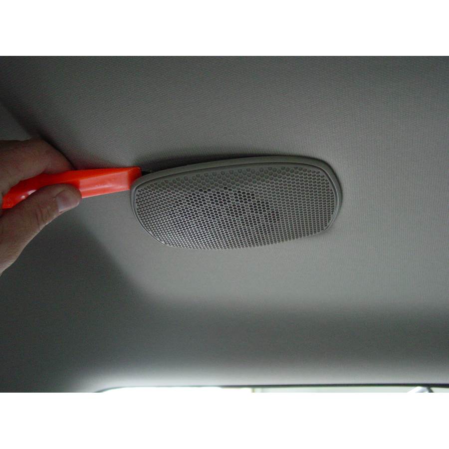 2015 Ram 2500 Rear roof speaker location