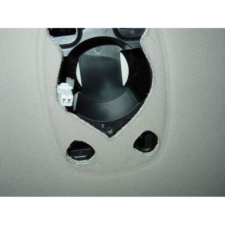 2011 Ram 2500 Rear roof speaker removed