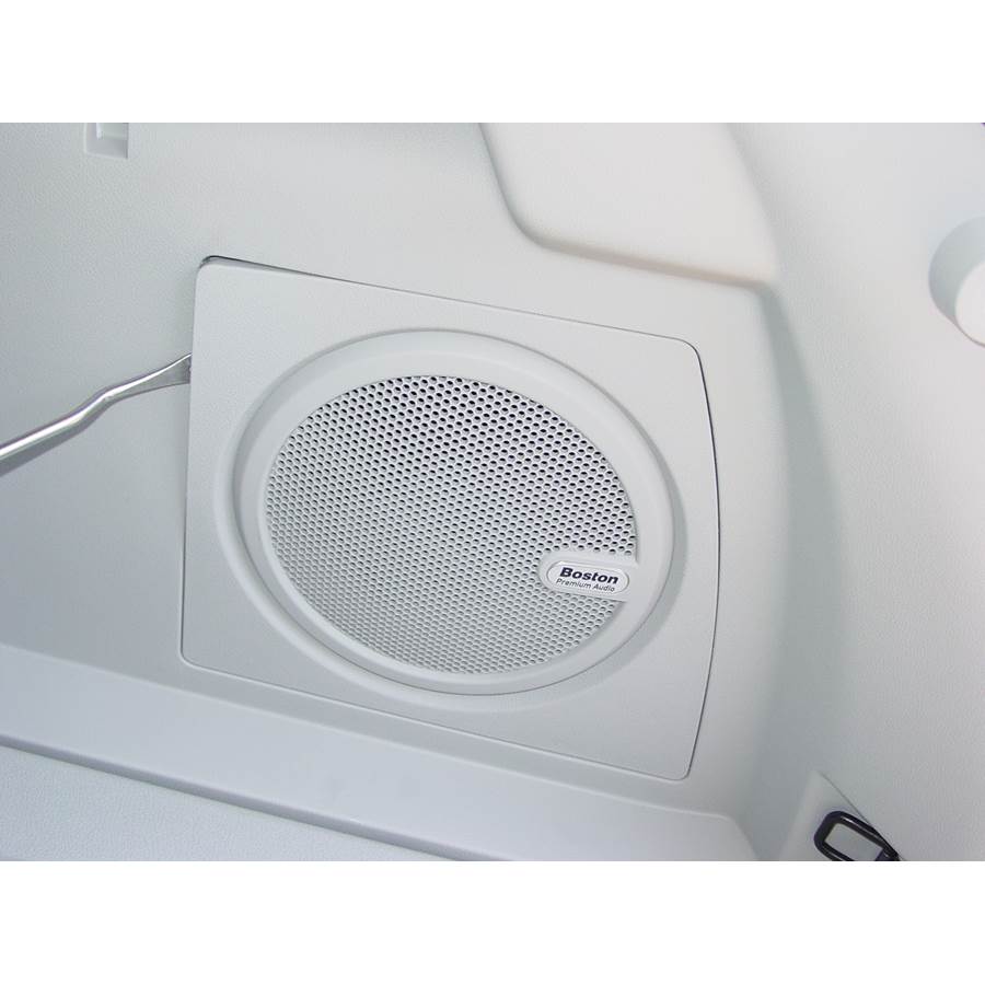 2011 Dodge Caliber Far-rear side speaker location