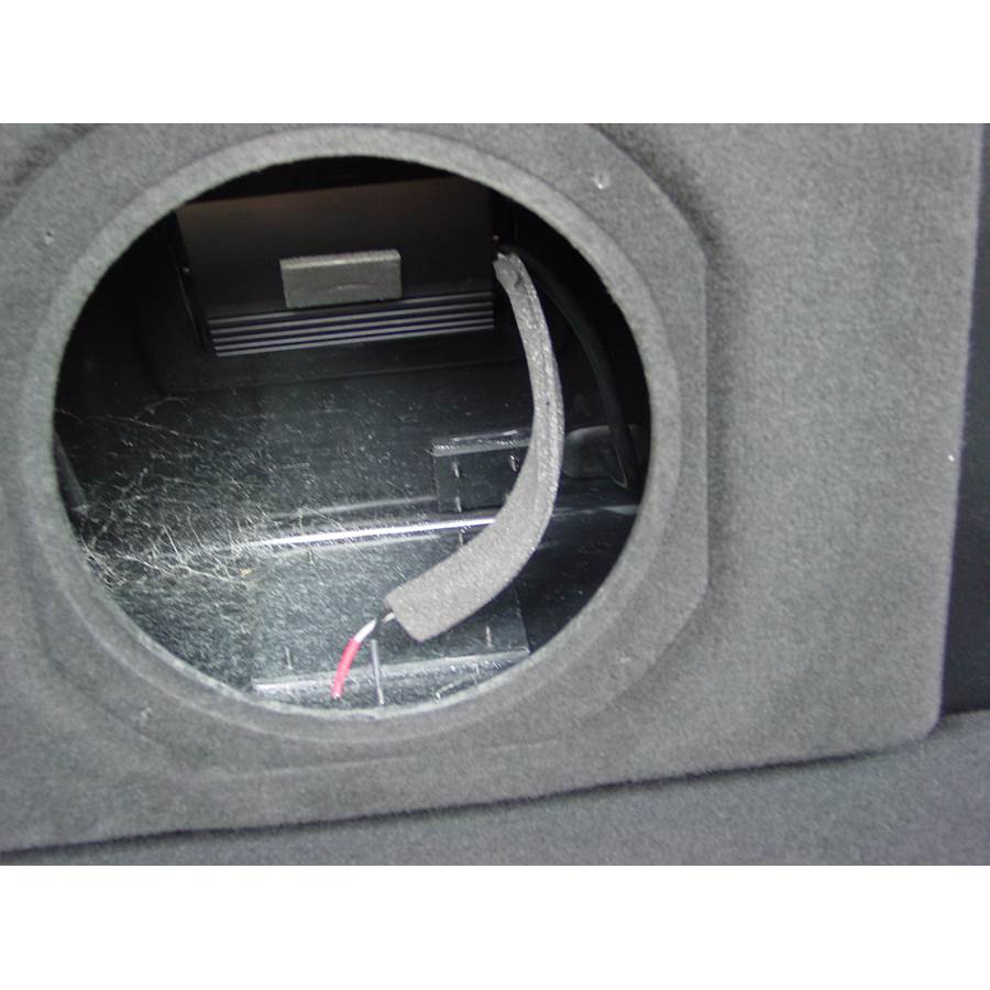 2006 Dodge Magnum Rear hatch speaker removed