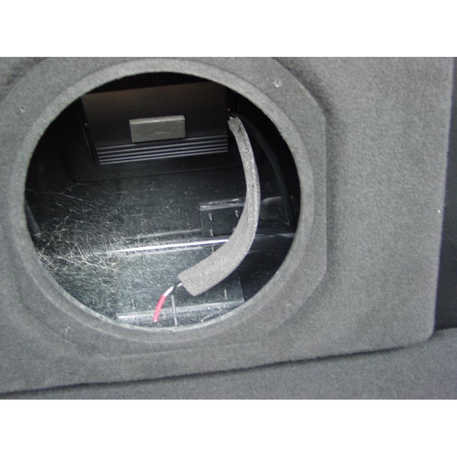 2007 Dodge Magnum Rear hatch speaker removed