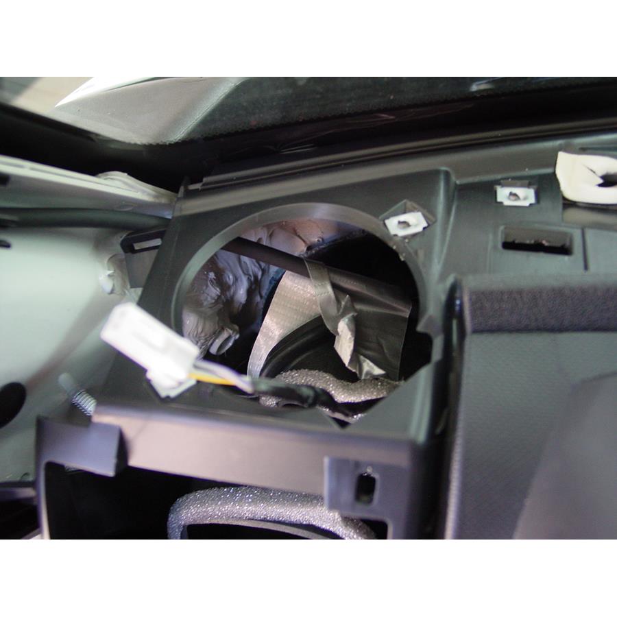 2011 Dodge Nitro Dash speaker removed