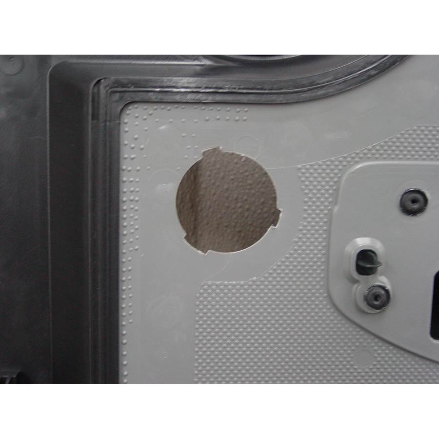 2009 Dodge Nitro Rear door tweeter removed