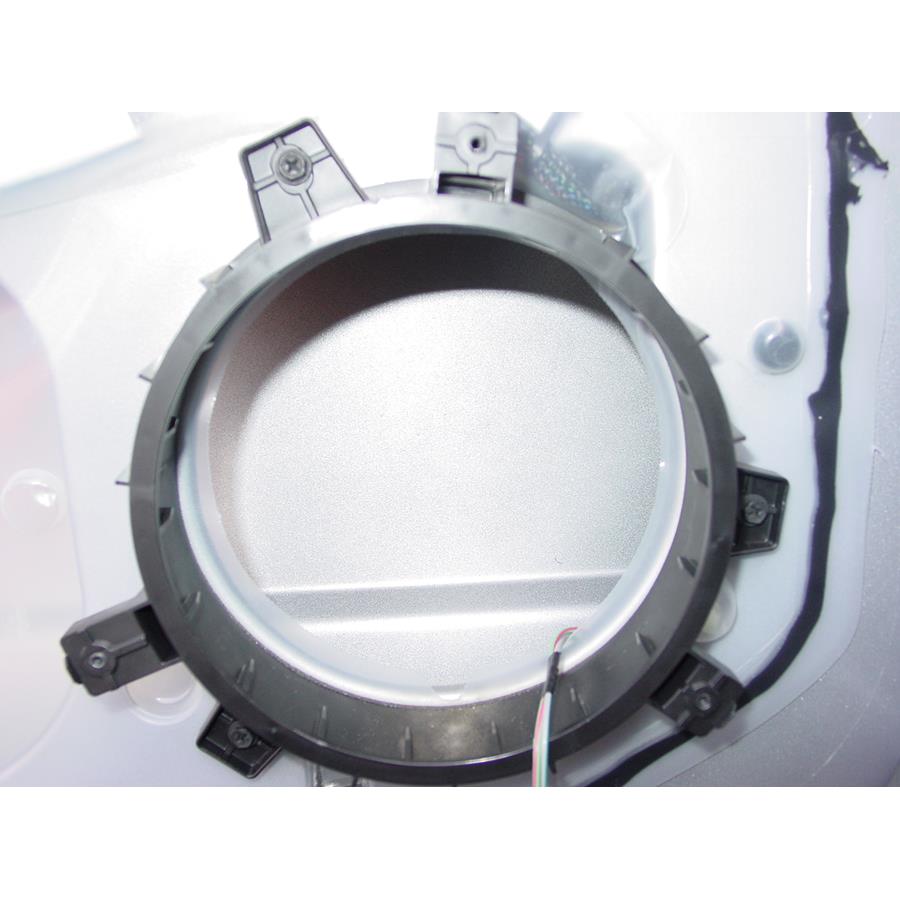 2007 Dodge Durango Rear door woofer removed