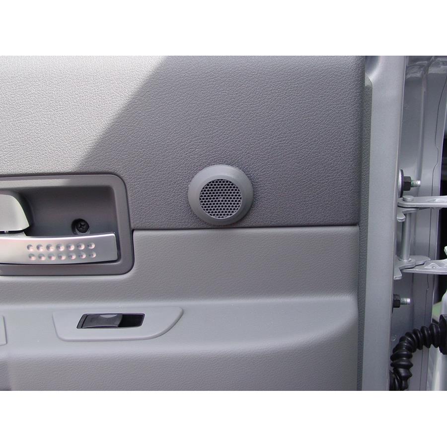 2009 Dodge Durango Rear door tweeter location