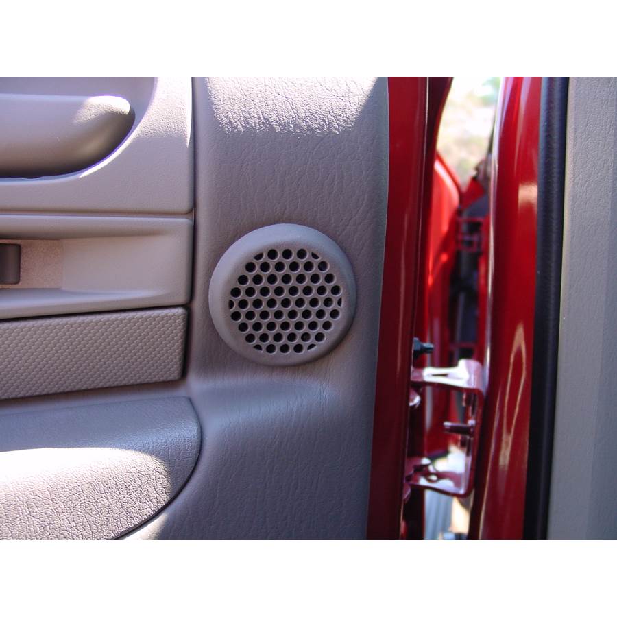 2002 Dodge Durango Rear door tweeter location