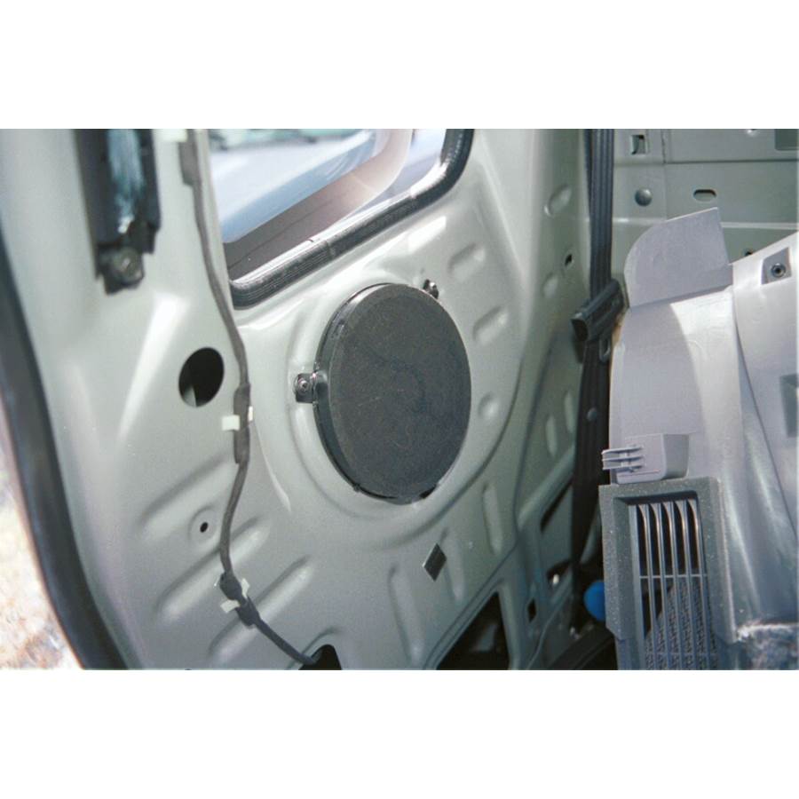 1998 Dodge Dakota Rear cab speaker removed