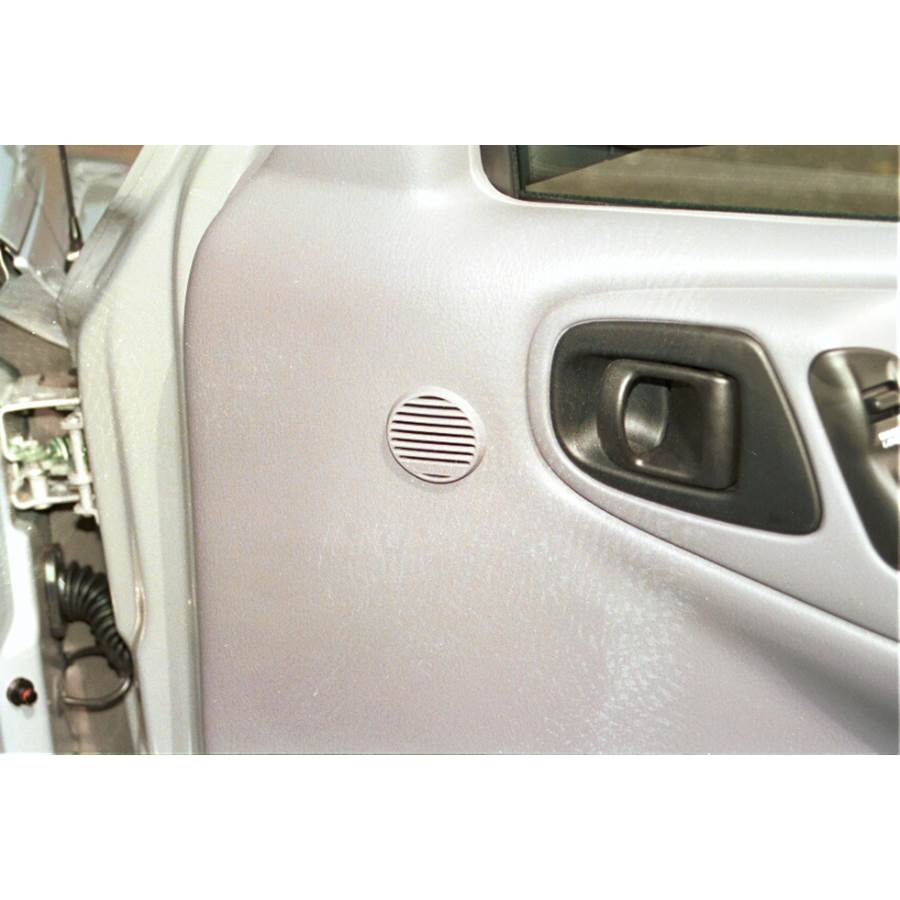 1999 Dodge Dakota Front door tweeter location
