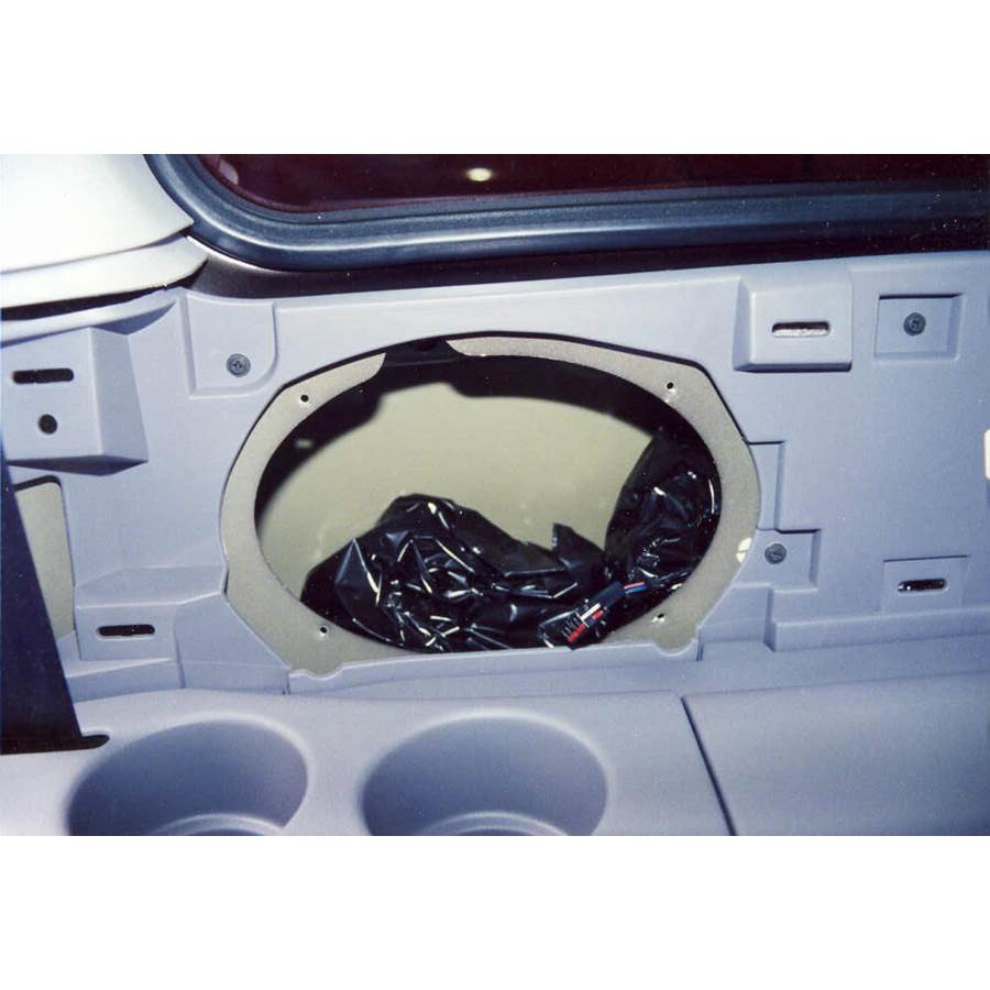 1997 Dodge Caravan Mid-rear speaker removed