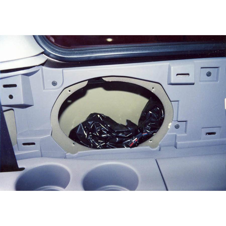 1999 Dodge Caravan Mid-rear speaker removed
