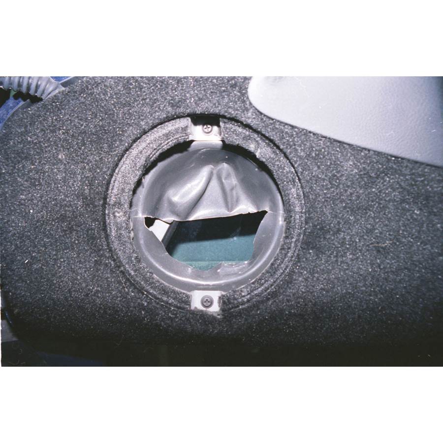 1997 Dodge Viper Front door woofer removed