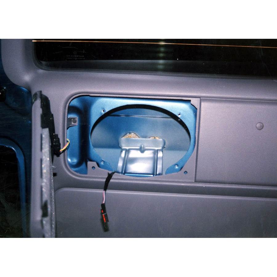 1994 Dodge Caravan Tail door speaker removed