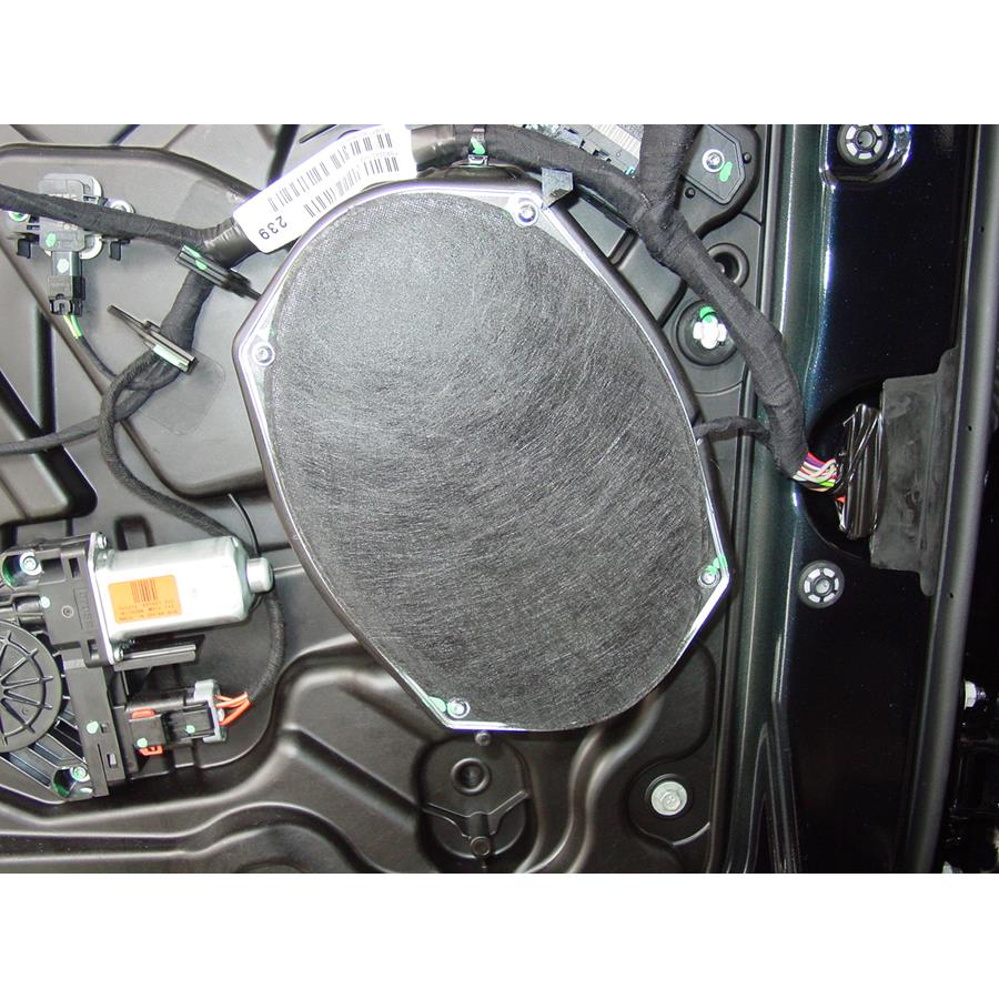 2012 Jeep Grand Cherokee Front door woofer