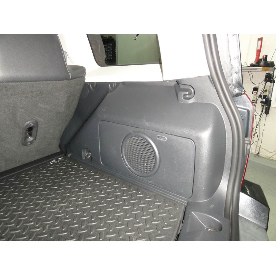 2012 Jeep Patriot Far-rear side speaker location