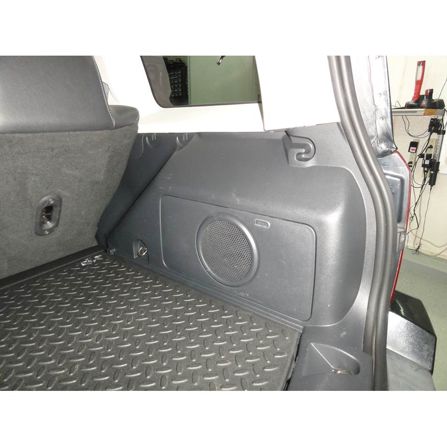 2014 Jeep Patriot Far-rear side speaker location